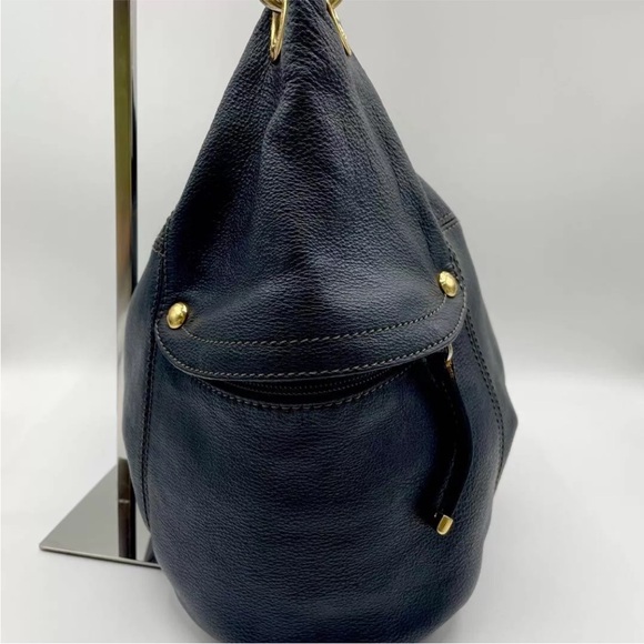 Authentic Burberry Handbag with Gold Hardware - Picture 3 of 12